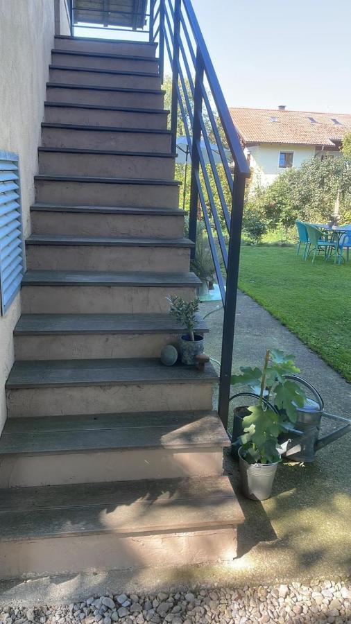 Ferienwohnung Sonnenuntergang Traunstein Exterior foto